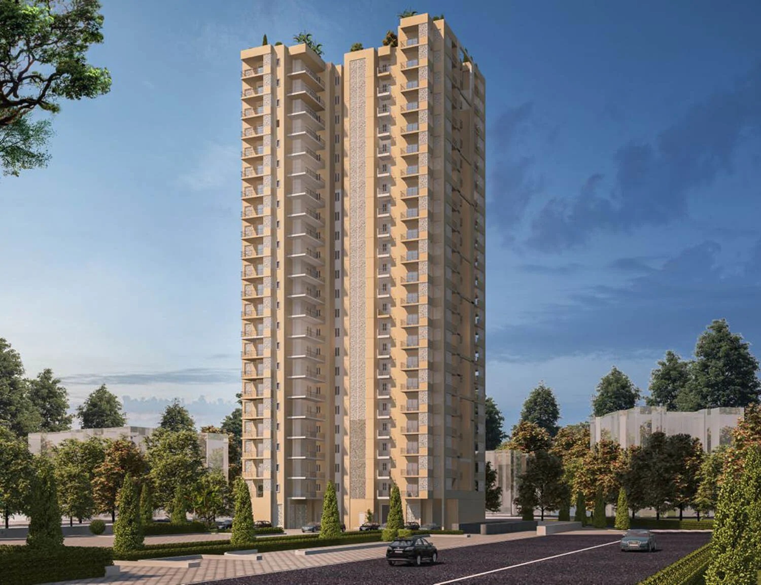 2 BHK 1370 Sq.Ft. Apartment in Capital Residency 360