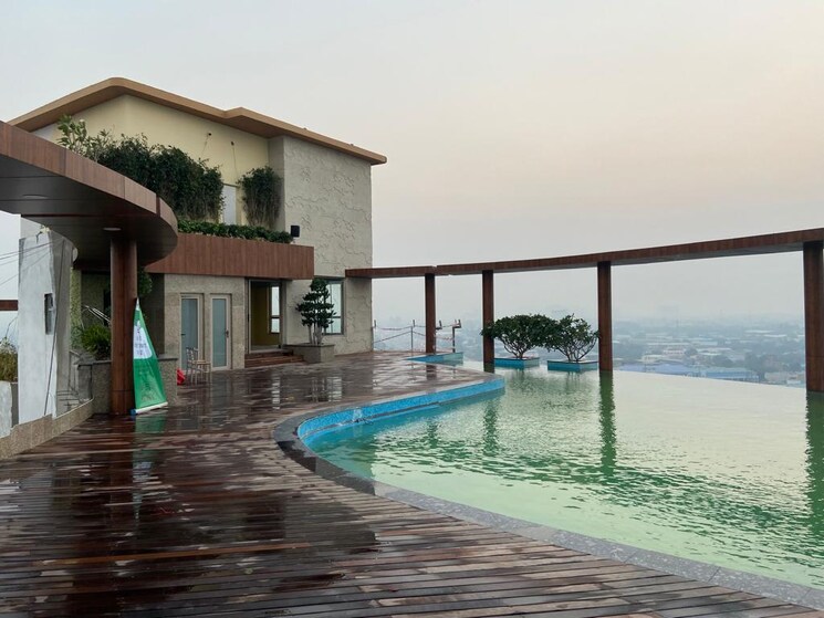 Swimming Pool, rise-organic-homes 2 Bedroom 990 Sq.Ft. Apartment In Mahurali Ghaziabad 9239555