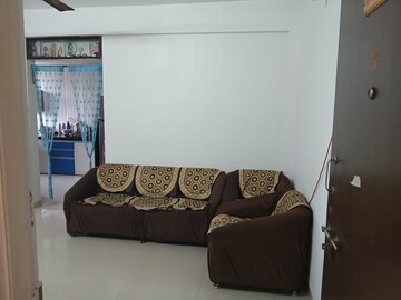 Living Room in 1 BHK Apartment at Bora Ville, Kharadi – for Rent