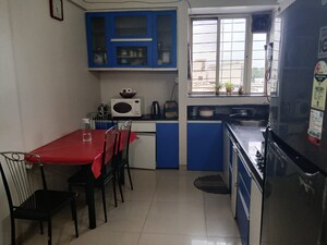 Kitchen in 1 BHK Apartment at Bora Ville, Kharadi – for Rent
