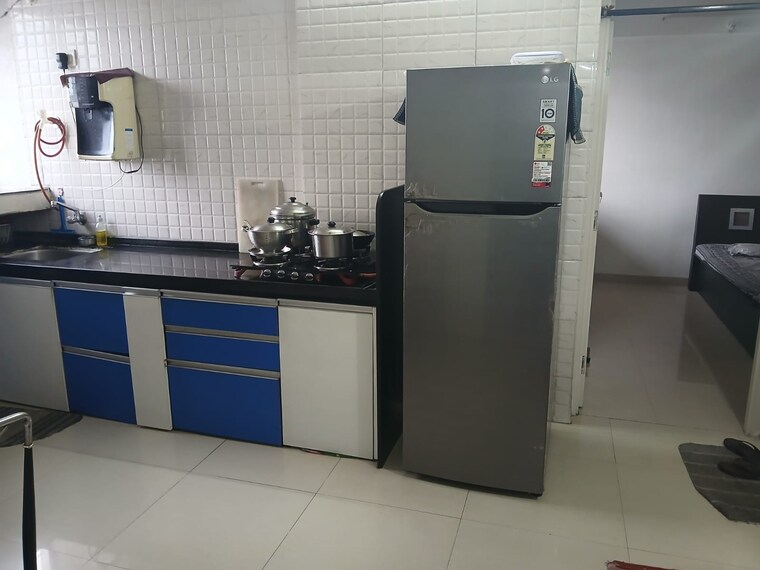 Kitchen, bora-ville 1 Bedroom 646 Sq.Ft. Apartment In Kharadi Pune 9239527
