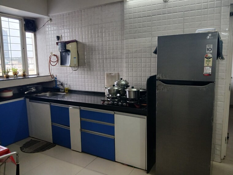 Kitchen, bora-ville 1 Bedroom 646 Sq.Ft. Apartment In Kharadi Pune 9239527
