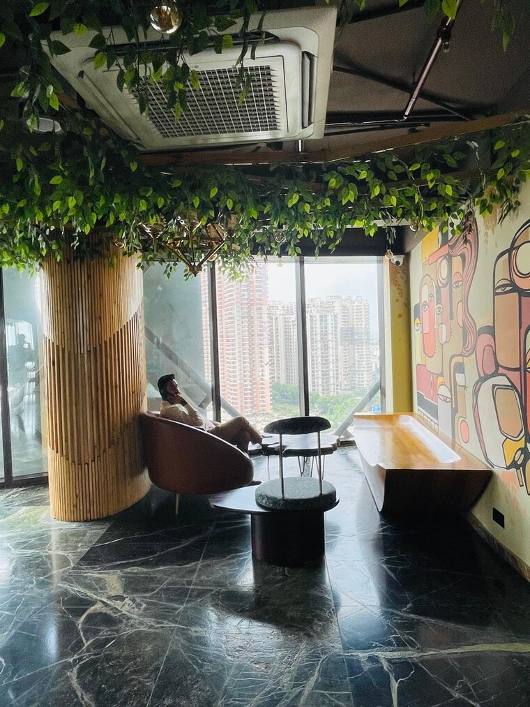 Living Room, rise-organic-homes 2 Bedroom 980 Sq.Ft. Apartment In Mahurali Ghaziabad 9239575