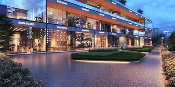  Office Space – Exterior View View at Thaltej - for Sale