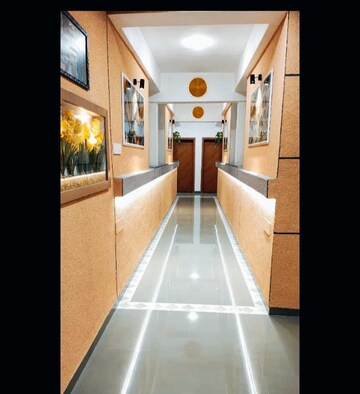 Building Lobby in 1 BHK Apartment at Wadgaon Sheri – for Rent