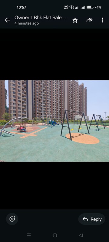 Bedroom in 1 BHK Apartment at VTP Pegasus, Kharadi – for Sale