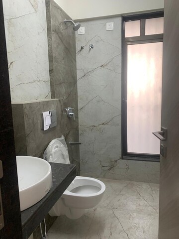 Bathroom in 2 BHK Apartment at Ajmera Manor, Borivali West – for Sale