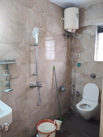 Bathroom in 1 BHK Apartment at Vijay Garden, Ghodbunder Road – for Rent