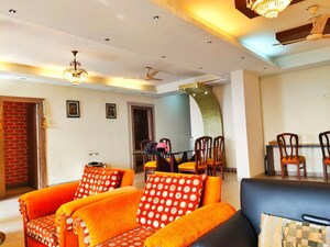 Living Room in 4 BHK Apartment at New Town Action Area ii – for Sale