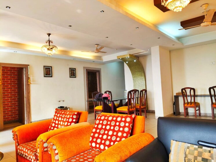 Living Room, new town action area ii 4 Bedroom 2607 Sq.Ft. Apartment In New Town Action Area ii Kolkata 9239661