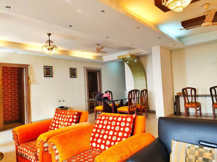 Living Room, new town action area ii 4 Bedroom 2607 Sq.Ft. Apartment In New Town Action Area ii Kolkata 9239661