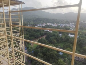 Balcony in 1 BHK Apartment at Vijay Galaxy, Waghbil – for Rent