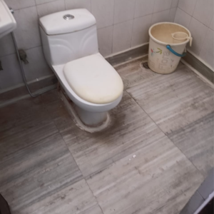 Bathroom in 2 BHK Builder Floor at Malviya Nagar – for Rent