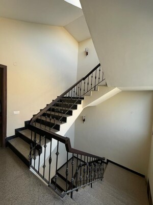 Staircase in 3 BHK Builder Floor at Karanpur – for Rent