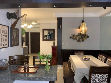 Living Room in 3 BHK Apartment at Lanco Hills Apartments, Manikonda – for Rent