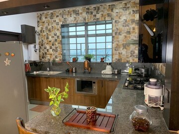 Kitchen in 3 BHK Apartment at Lanco Hills Apartments, Manikonda – for Rent