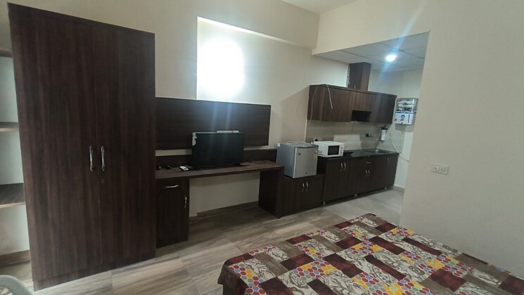 Living Room, paramount-golfforeste 1 Bedroom 435 Sq.Ft. Apartment In Zeta I Greater Noida Greater Noida 9239792