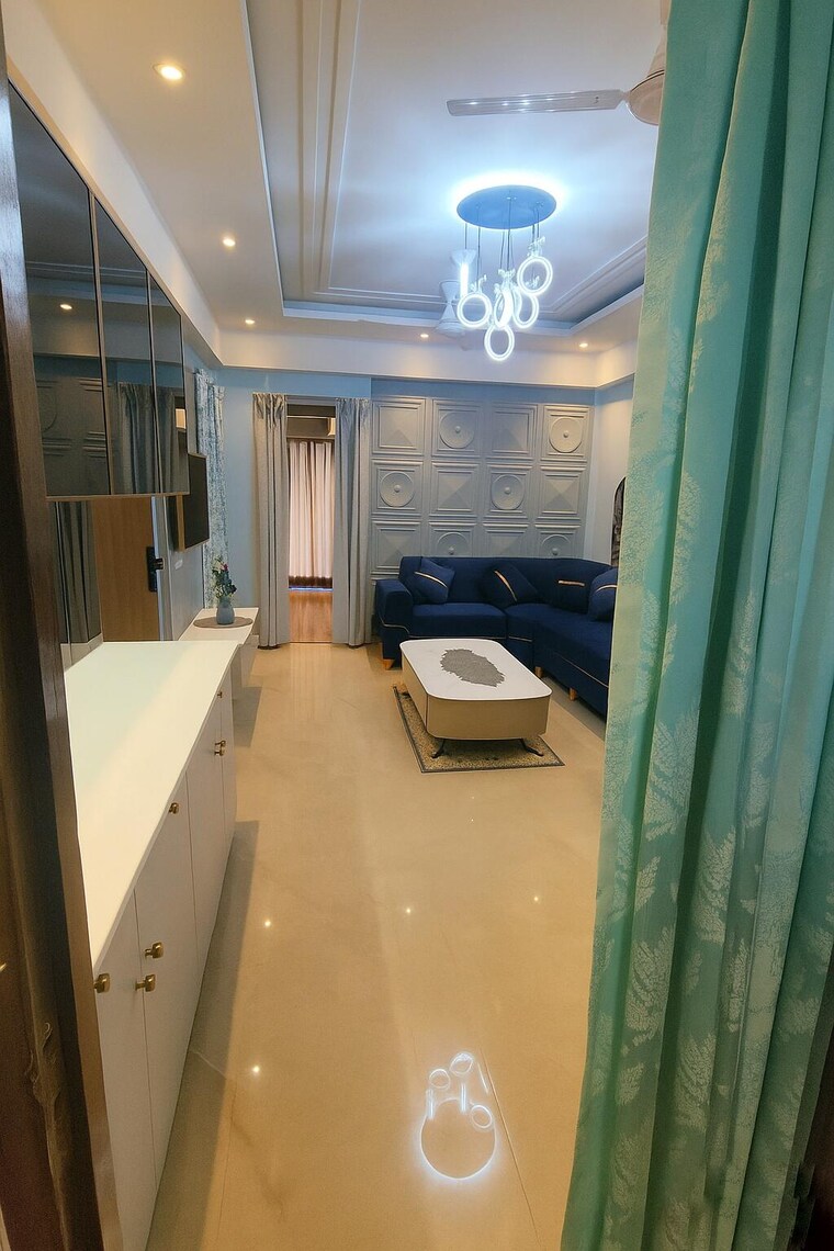 Living Room, suncity-vatsal-valley 3 Bedroom 1430 Sq.Ft. Apartment In Gwal Pahari Gurgaon 9239758