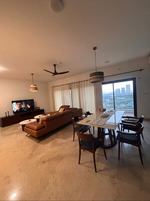 Living Room in 3 BHK Apartment at Sobha City Gurgaon, Sector 108 – for Rent