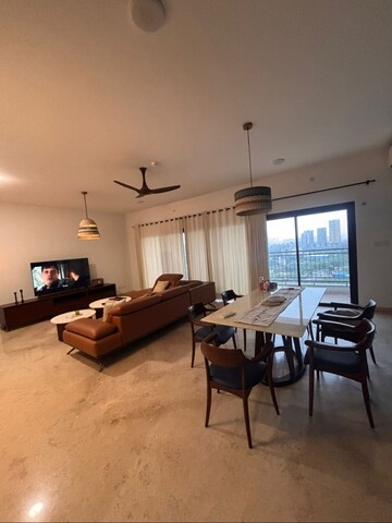 Living Room in 3 BHK Apartment at Sobha City Gurgaon, Sector 108 – for Rent