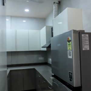 Kitchen in 2 BHK Builder Floor at Malviya Nagar – for Rent