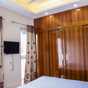 Bedroom in 2 BHK Builder Floor at Malviya Nagar – for Rent