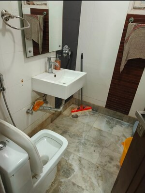 Attached Bathroom in 2 BHK Builder Floor at Harit Vihar RWA, Burari – for Sale