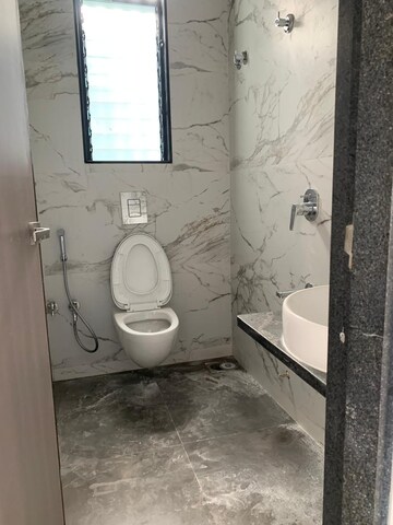 Bathroom in 3 BHK Apartment at H Rishabraj Mangalesh, Borivali West – for Rent