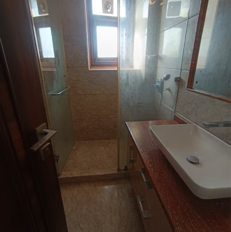 Bathroom, shivalik colony 3 Bedroom 1800 Sq.Ft. Builder Floor In Shivalik Colony Delhi 9239855