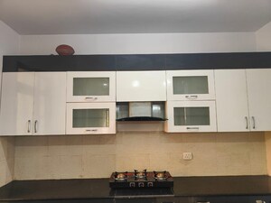 Kitchen in 3 BHK Apartment at Vijay Ratan Vihar, Sector 15 – for Rent