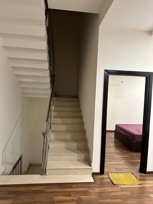 Staircase in 3 BHK Villa at NVT Mystic Garden, Sarjapur Attibele Road – for Rent