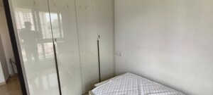 Bathroom in 2 BHK Apartment at Hiranandani Atlantis, Powai – for Rent