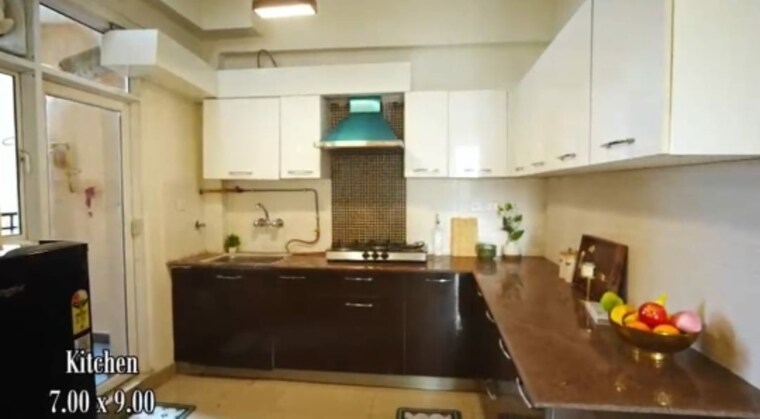Kitchen, exotica-dreamville 3 Bedroom 1340 Sq.Ft. Apartment In Sector 16c Greater Noida Greater Noida 9239991