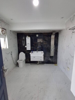 Bathroom in 3 BHK Apartment at Ip Extension – for Rent