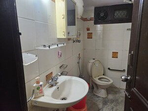 Bathroom in 2 BHK Builder Floor at Sultanpur – for Rent