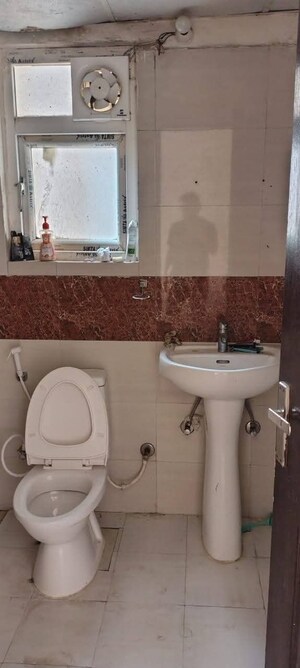 Bathroom in 2 BHK Apartment at Agrsen Apartment, Ip Extension – for Rent