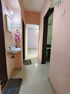 Building Lobby in 1 BHK Apartment at Mehta Amrut Angan Phase II, Kalwa – for Sale