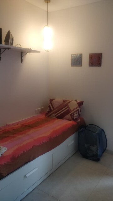 Bedroom in 2 BHK Apartment at Kasturi Apostrophe Hinjawadi, Hinjewadi – for Rent