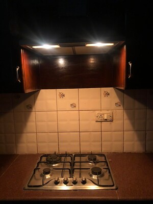 Kitchen in 2 BHK Apartment at Maj Udai Apartment, Sector 29 – for Rent