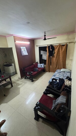 Living Room in 2 BHK Apartment at Puranik Rumah Bali, Ghodbunder Road – for Rent