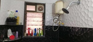 Bathroom in 1 BHK Apartment at Beauty Landmark, Bhandup West – for Sale