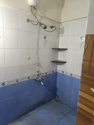 Bathroom in 2 BHK Apartment at Shreenanda Classic, Rahatani – for Rent
