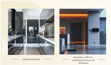 Kitchen in 4 BHK Apartment at M3M Mansion, Sector 113 – for Sale