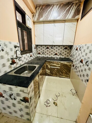Kitchen in 1 BHK Builder Floor at Chattarpur – for Rent