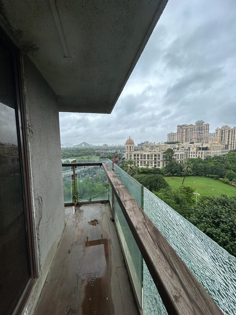 Balcony, lake-front-solitaire 3 Bedroom 2100 Sq.Ft. Apartment In Powai Mumbai 9240313