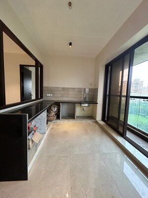 Kitchen in 3 BHK Apartment at Lake Front Solitaire, Powai – for Sale