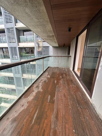 Balcony in 3 BHK Apartment at Lake Front Solitaire, Powai – for Sale