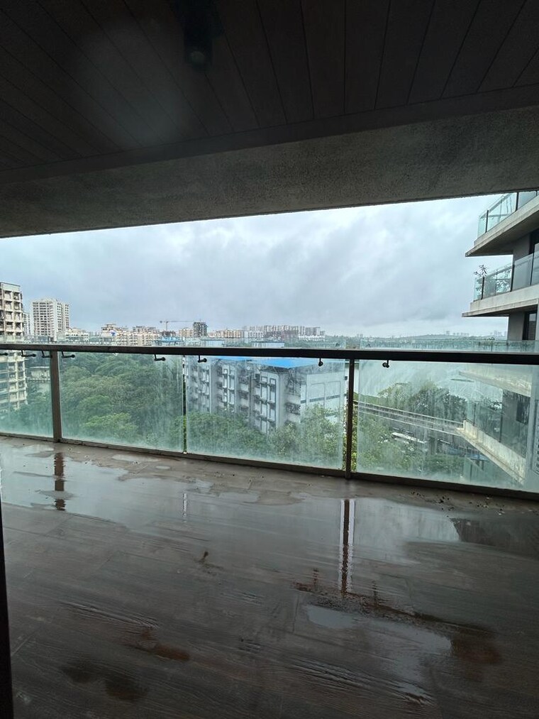 Balcony, lake-front-solitaire 3 Bedroom 2100 Sq.Ft. Apartment In Powai Mumbai 9240313
