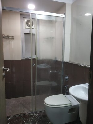 Bathroom in 3 BHK Apartment at DB Woods, Goregaon East – for Rent