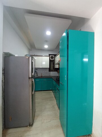 Kitchen in 3 BHK Builder Floor at Freedom Fighters Enclave – for Rent